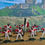 Thumbnail: Vintage Timpo Action Packs Mexican Infantry Painted 1:32 Plastic Figures x