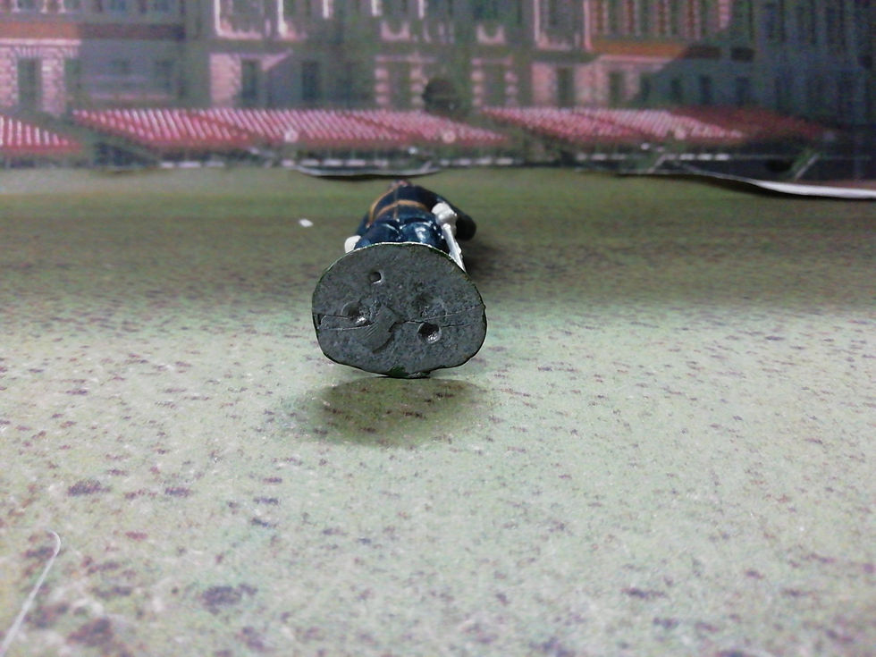 Thumbnail: Vintage Lead Figure Military Officer on Parade Excellent 