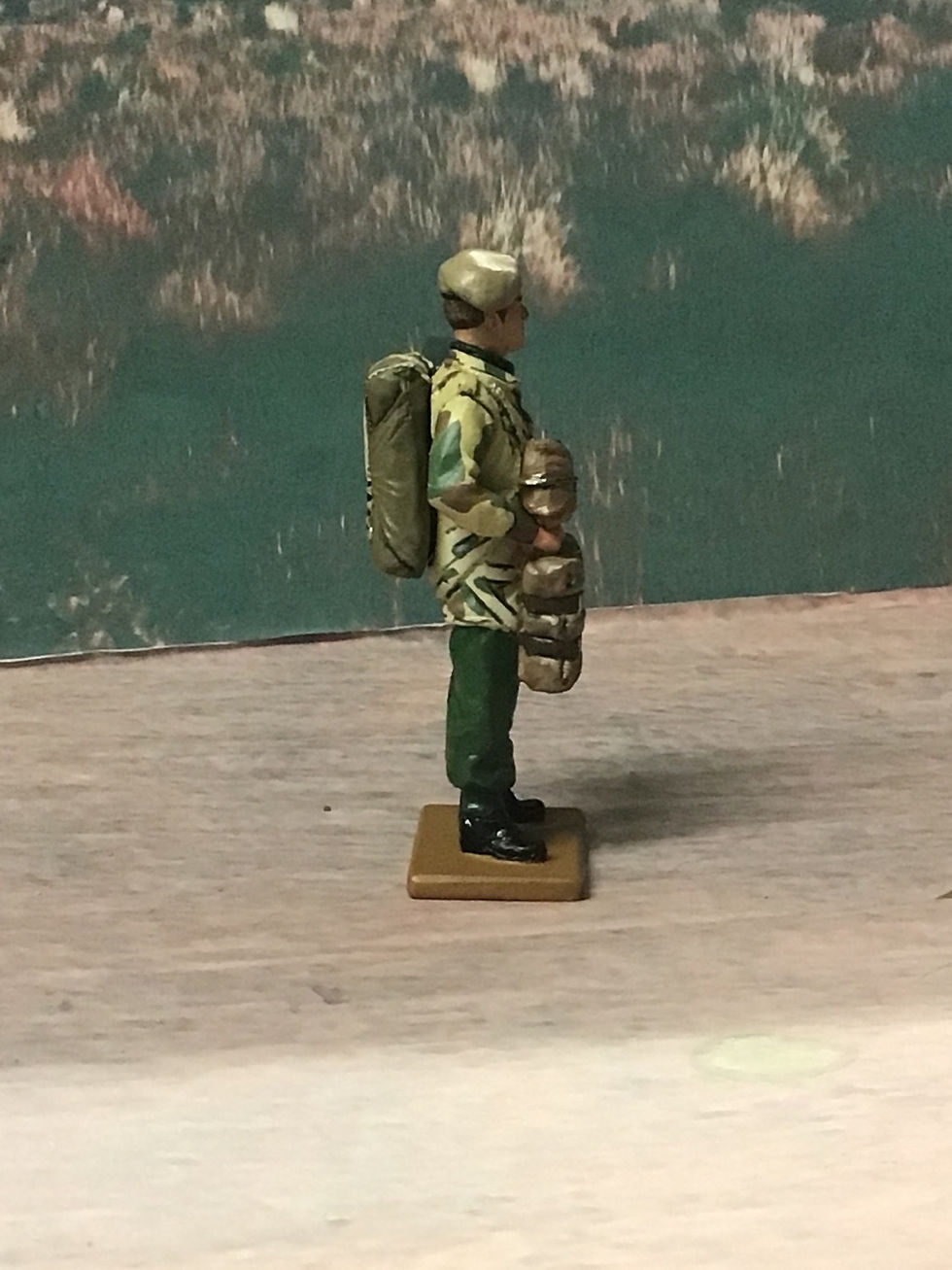Thumbnail: Del Prado Metal Figure 54mm British Paratrooper SAS Uk 1960