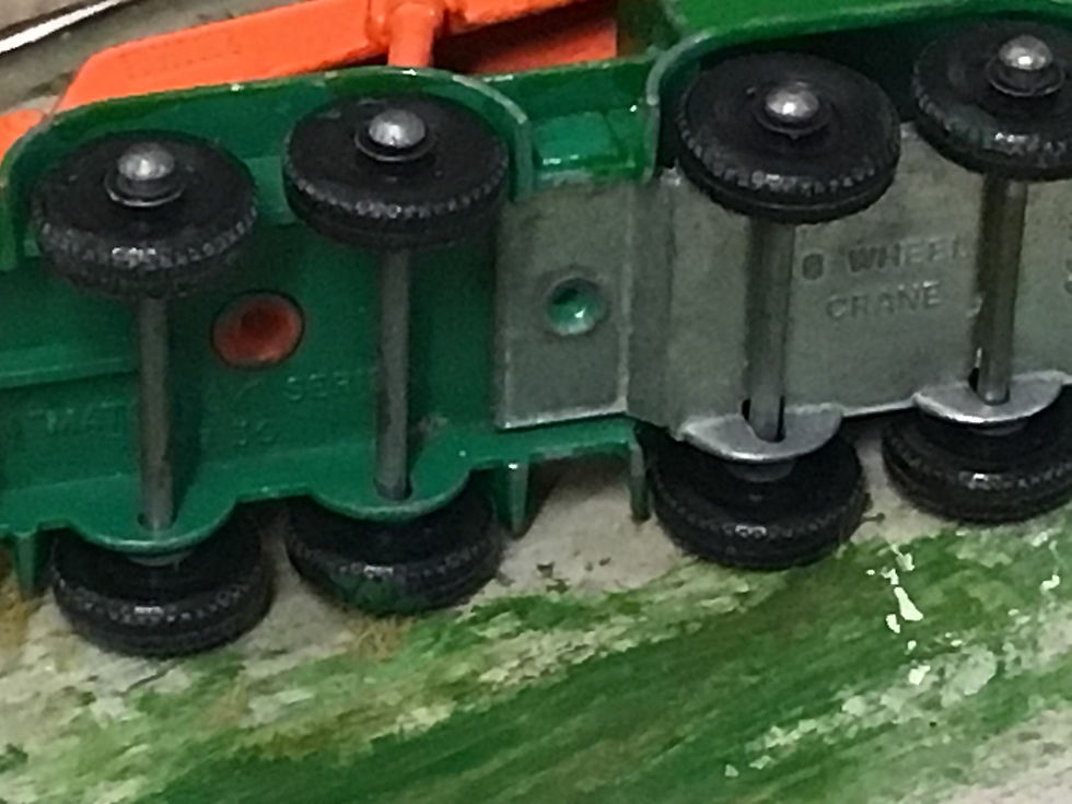 Thumbnail: Vintage Matchbox Lesney N⁰30 8 Wheel Crane