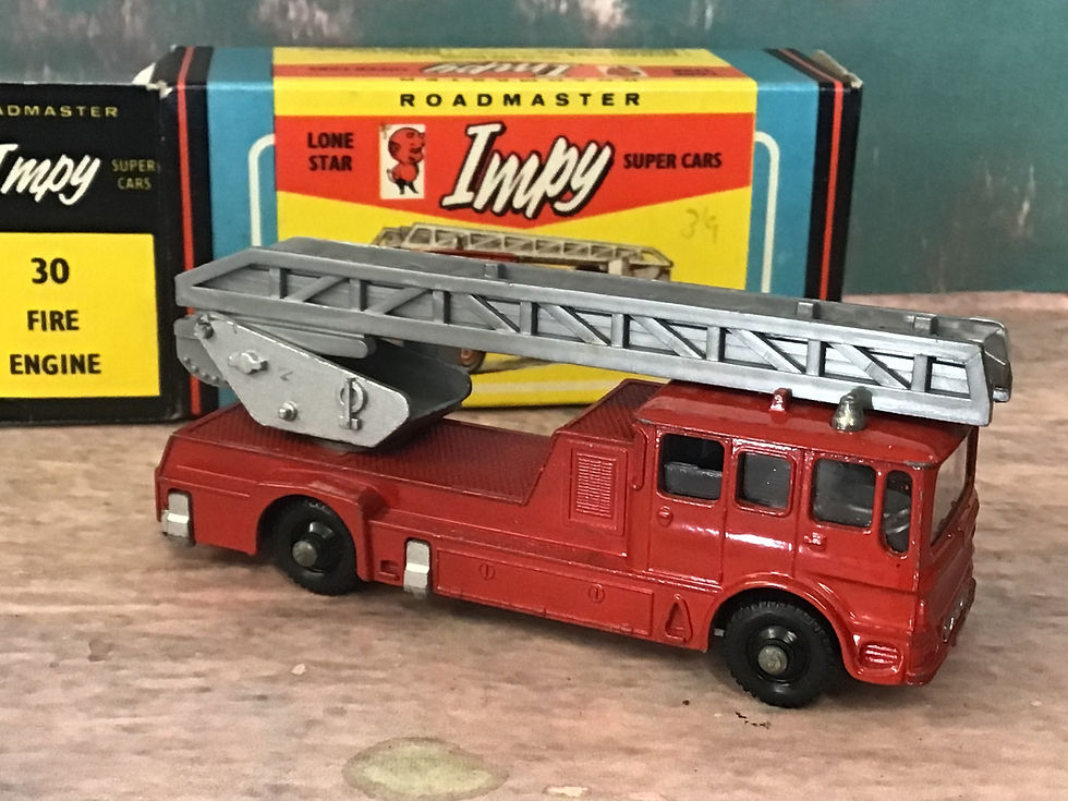 Thumbnail: IMPY LONE STAR 30 MERRYWEATHER FIRE ENGINE RED 9.5cm - IN BOX