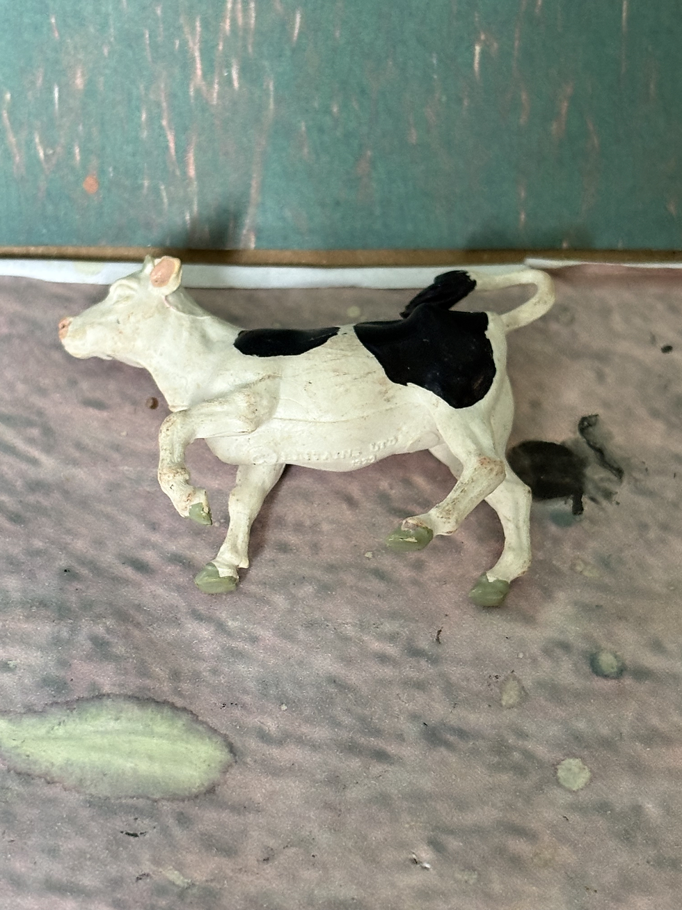 Thumbnail: Britain's Ltd. Farm Animals Friesian Calf plastic figure