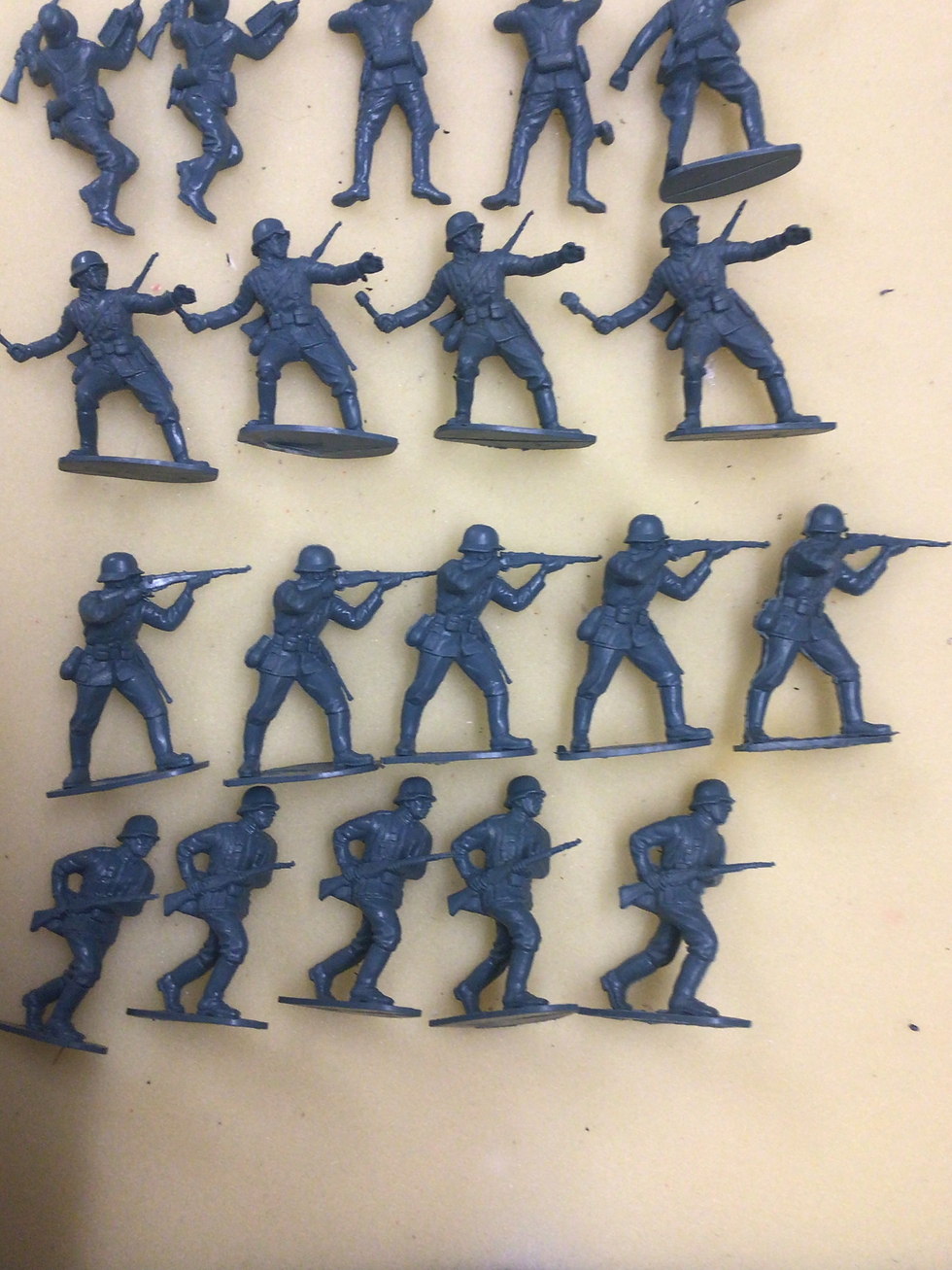 Thumbnail: Airfix 1/32 Brown Box German Infantry Figures Boxed