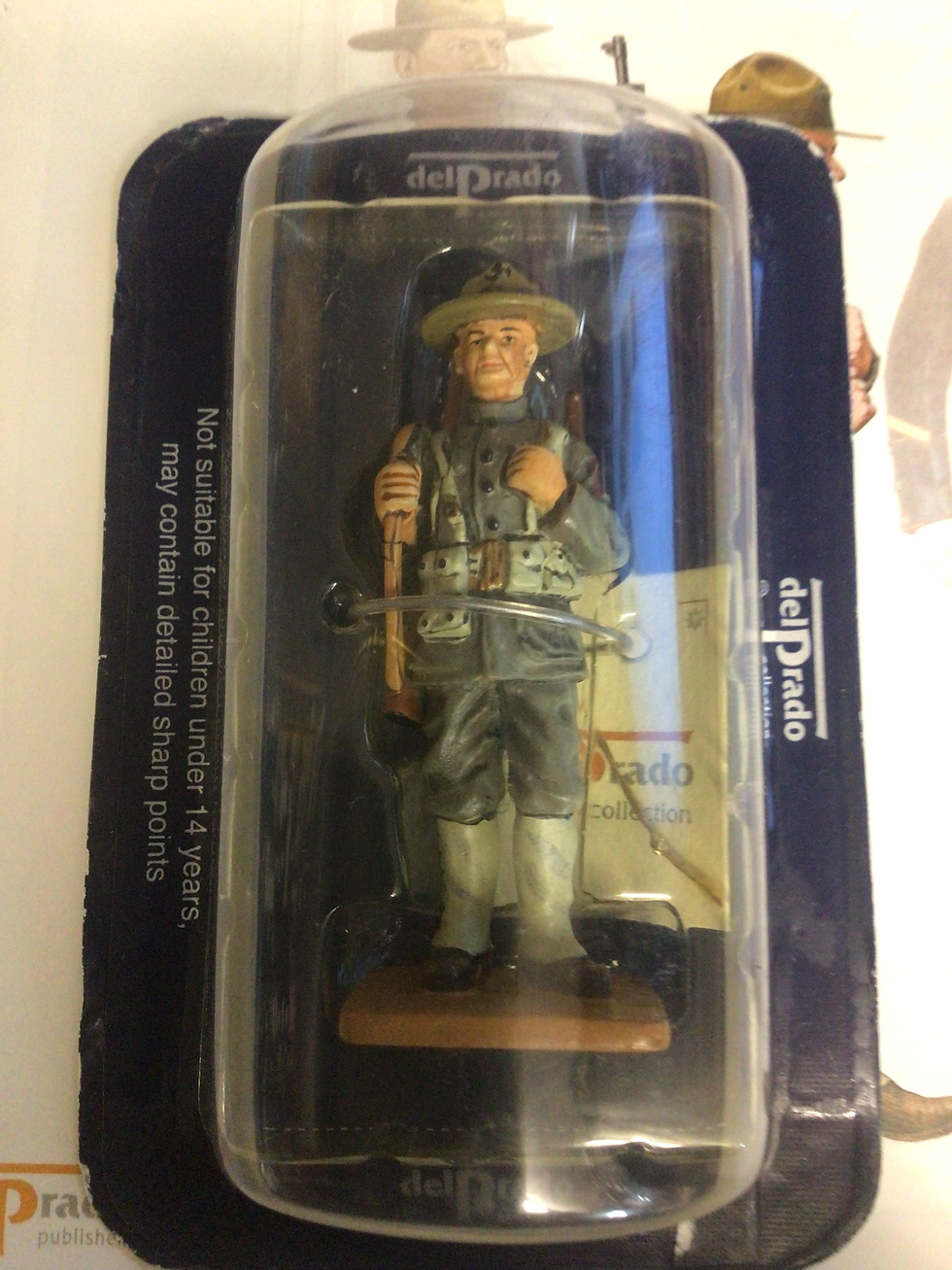 Thumbnail: Del Prado no.37 Men at War Sergeant 6th Marine Regt - USA 1917.