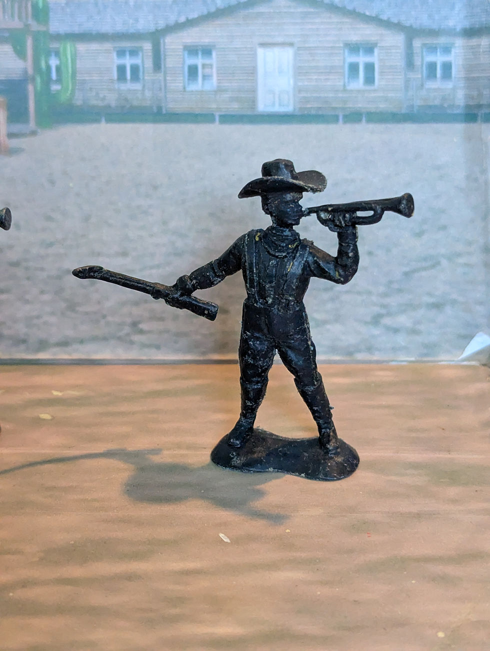 Thumbnail: Crescent 60mm US Cavalry Soldiers Painted Plastic Figures Various