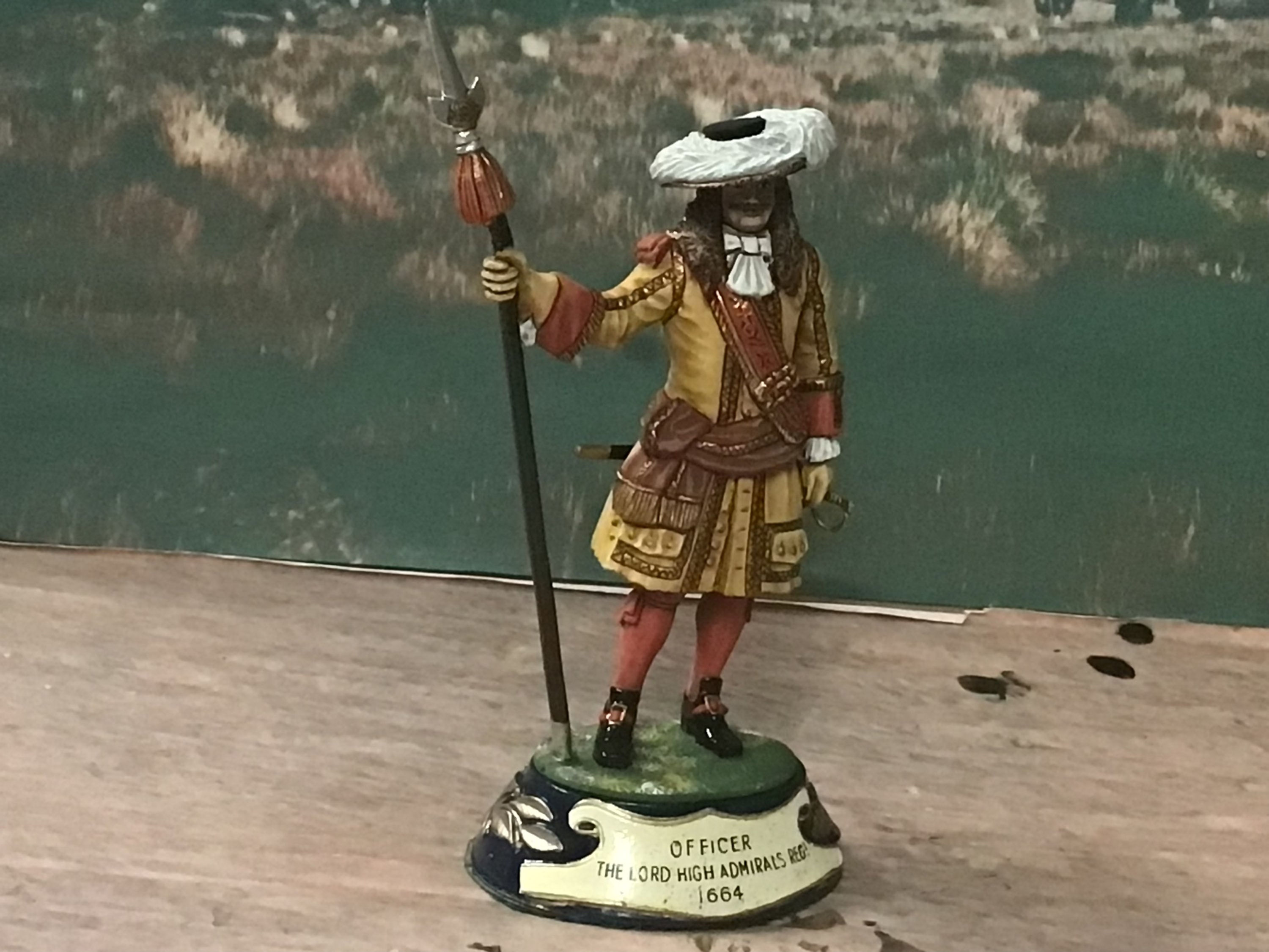Charles Stadden 90mm Officer the Lord High Admirals Regt. 1664 Boxed