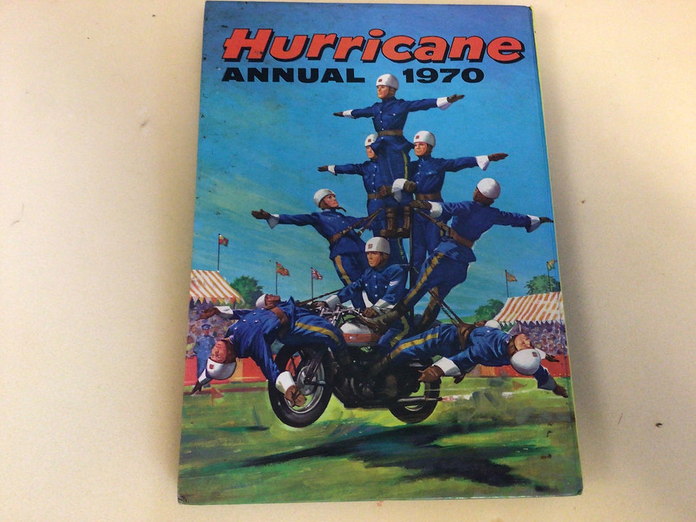 Thumbnail: Hurricane Comic Annual 1970 - Unclipped  Fleetway Publications