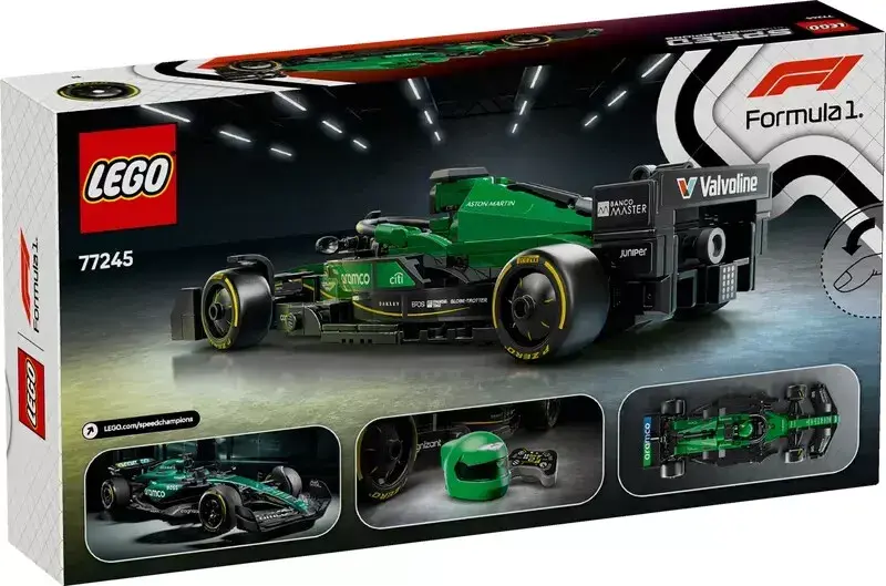 Thumbnail: LEGO Speed Champions 77245 Aston Martin Formula 1 Race Car Age 9+ 269pcs
