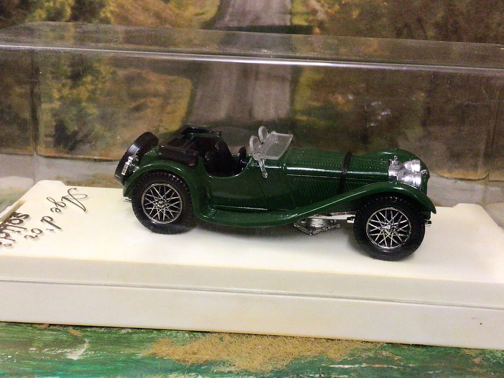 Thumbnail: Solido Age D'or 1/43 4002 Jaguar ss100