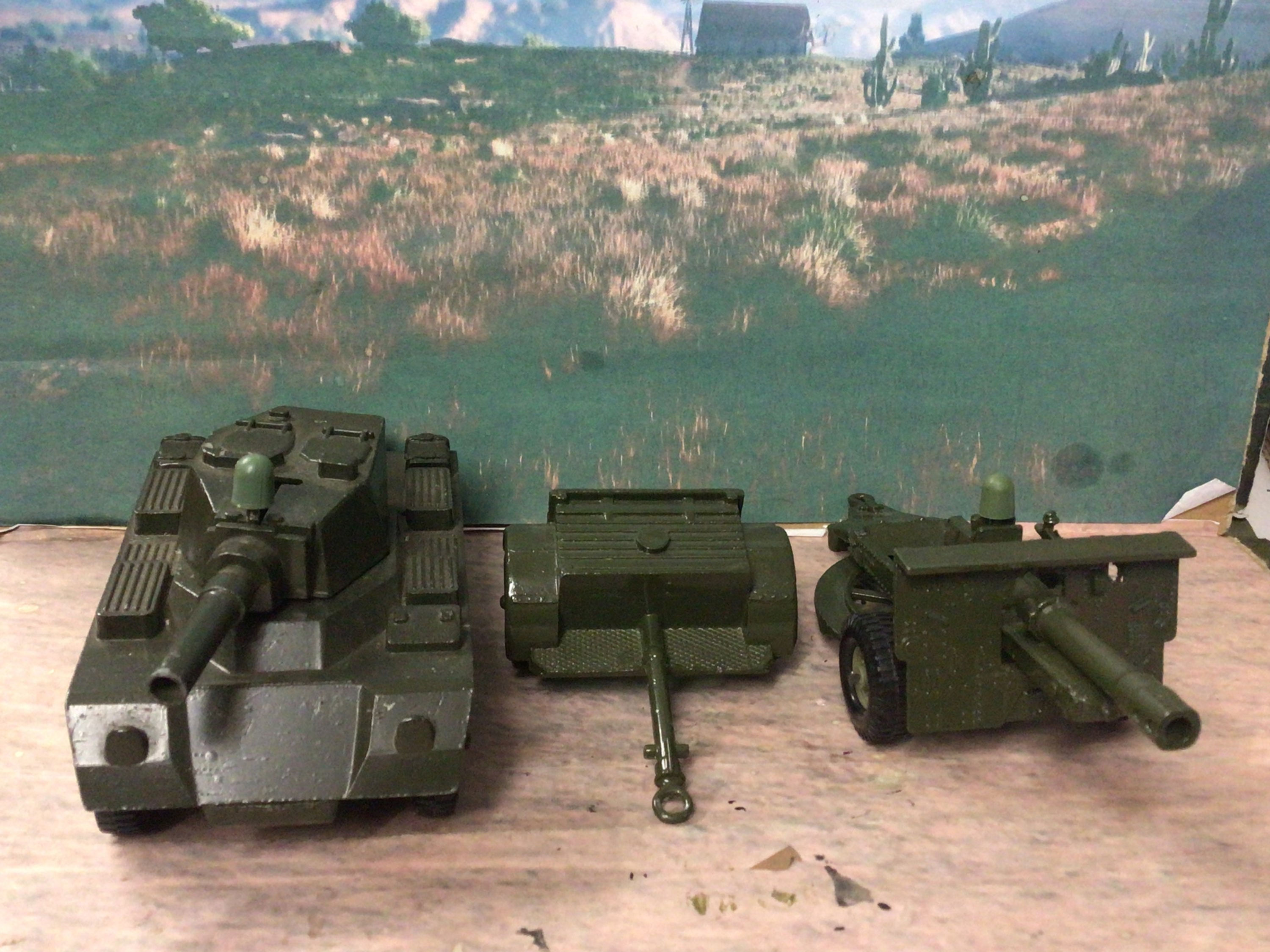 Vintage Crescent Toys 2154 Saladin Armoured Car Set Boxed