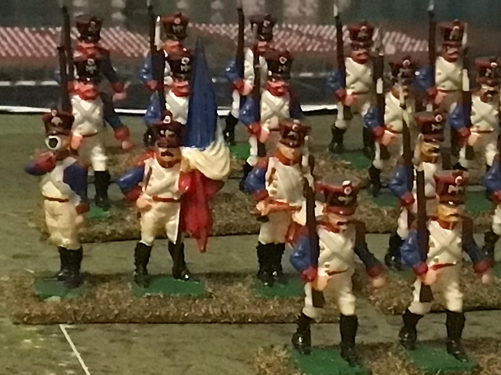 Thumbnail: Esci/Airfix 1/72 21 Waterloo French Infantry Brigade Painted Plastic Fig