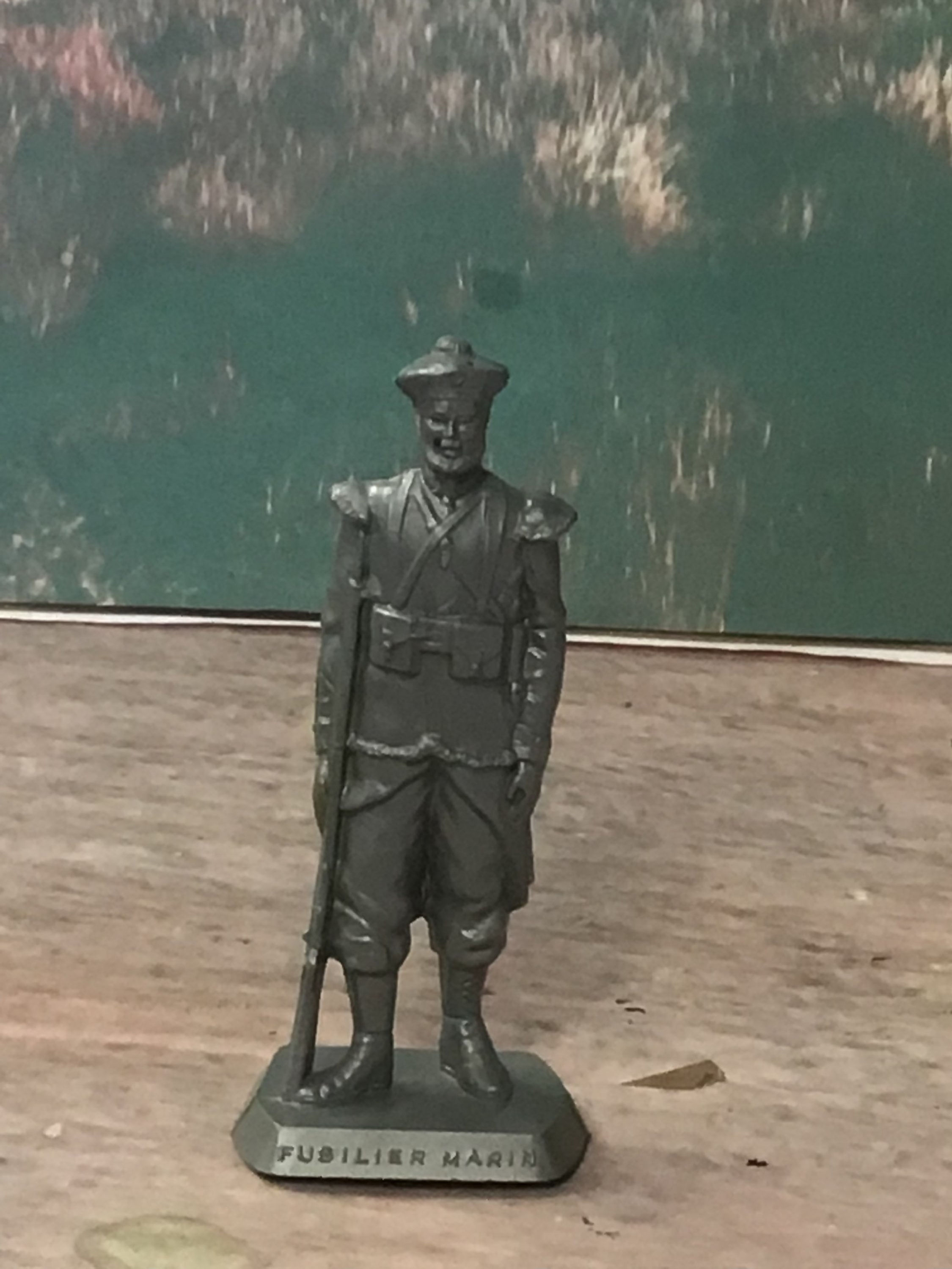 Mokarex 60mm WW1 Standing French Fusilier Marin