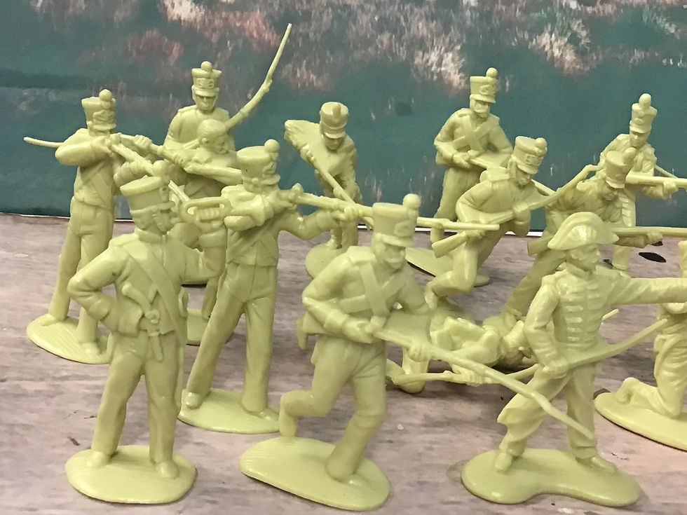 Thumbnail: CTS Plastic Figures 60mm Alamo Mexican Wars Mexican Infantry X19