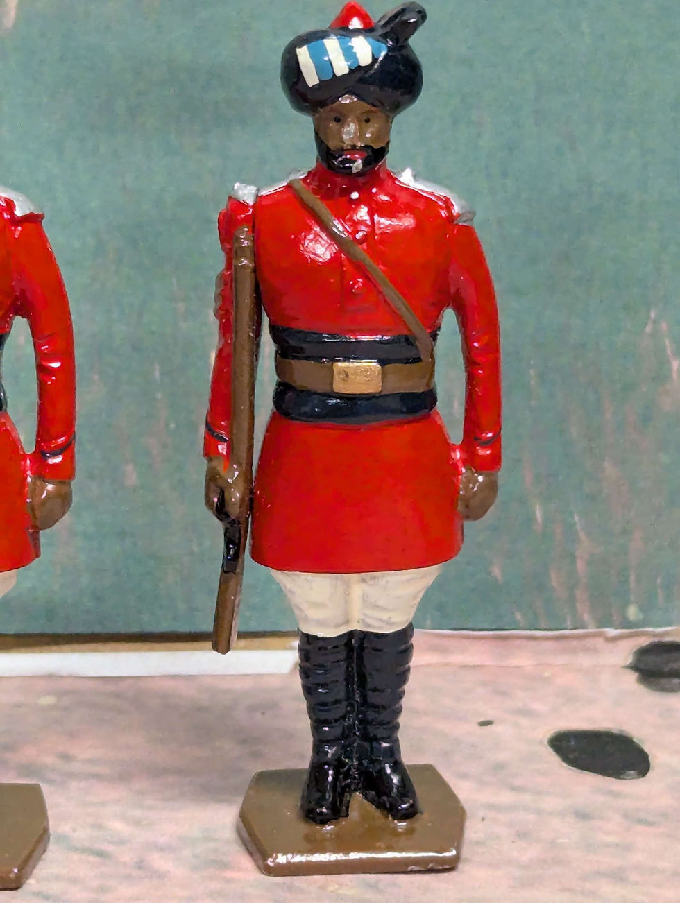 Thumbnail: Tradition Vintage Style Metal Indian Soldiers - Set 47 Bengal Lancers Boxed