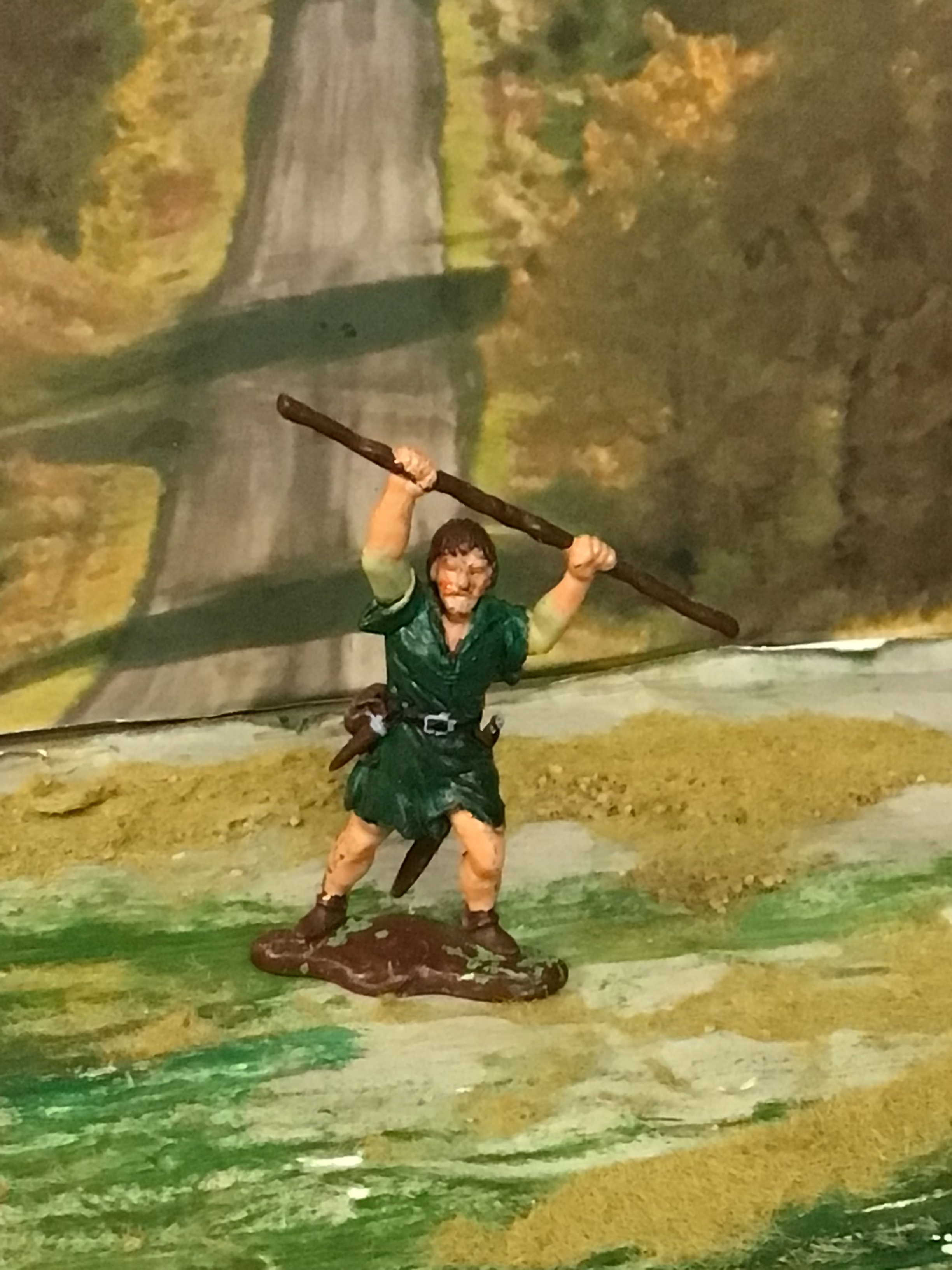 Herald Series Little John 1/32 Scale Plastic Figures H88 Painted