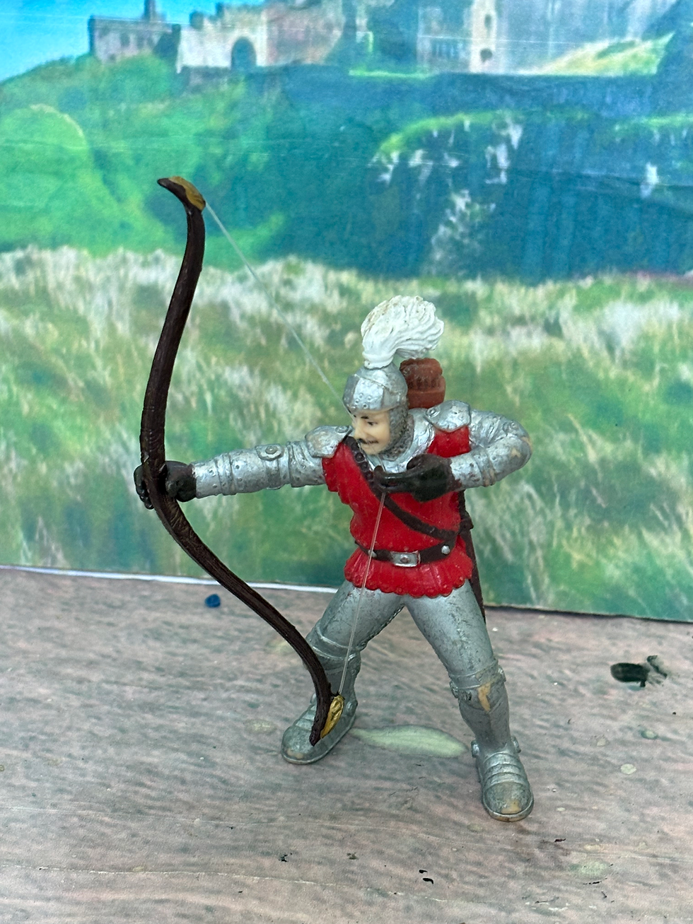 Thumbnail: ELC Various Plastic Knight figures 90mm
