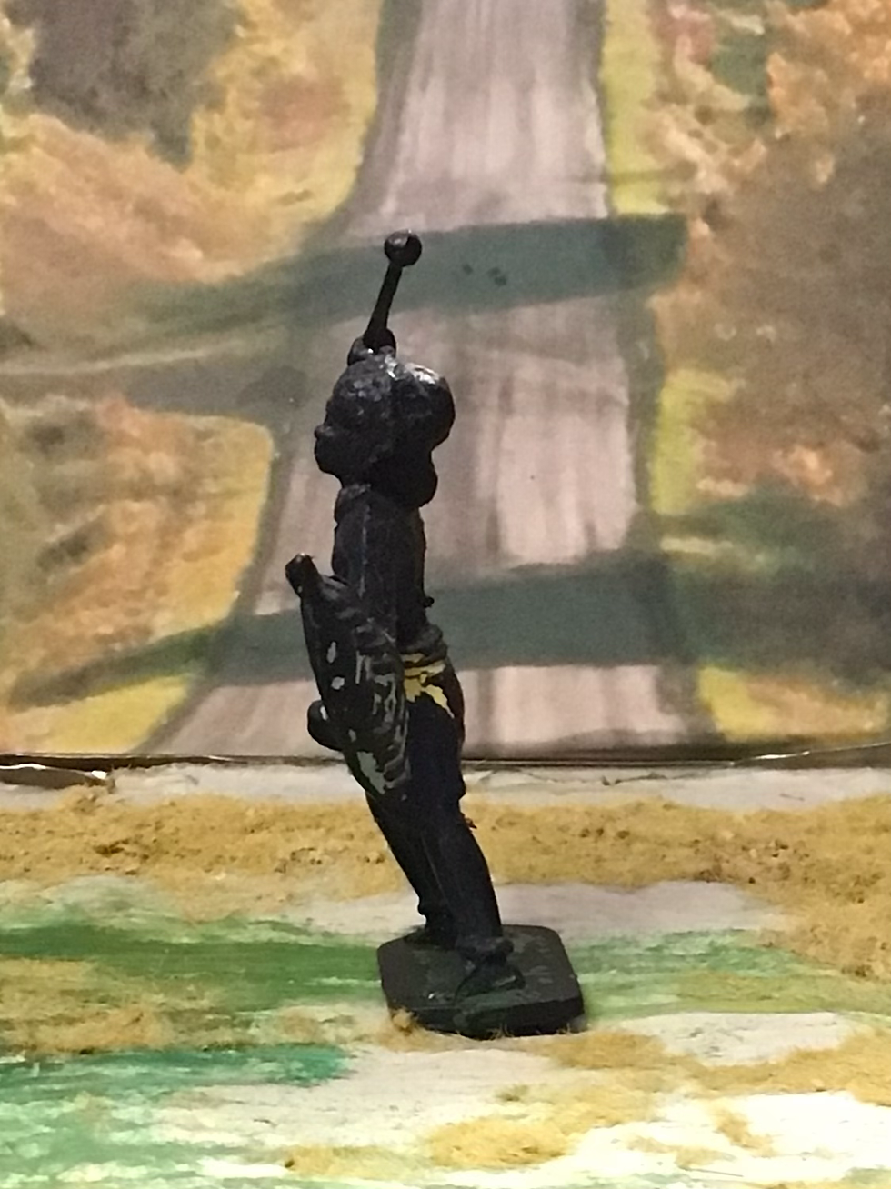 Thumbnail: Lone Star Plastic Figures Zulu Warrior no.5  60mm