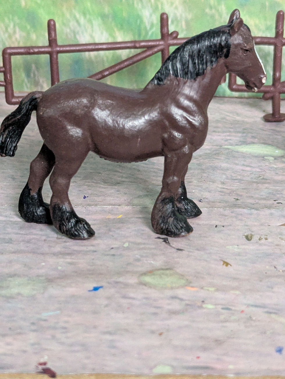 Thumbnail: Britain's Ltd. Farm Animals Early Edition Shire Horse (1970)
