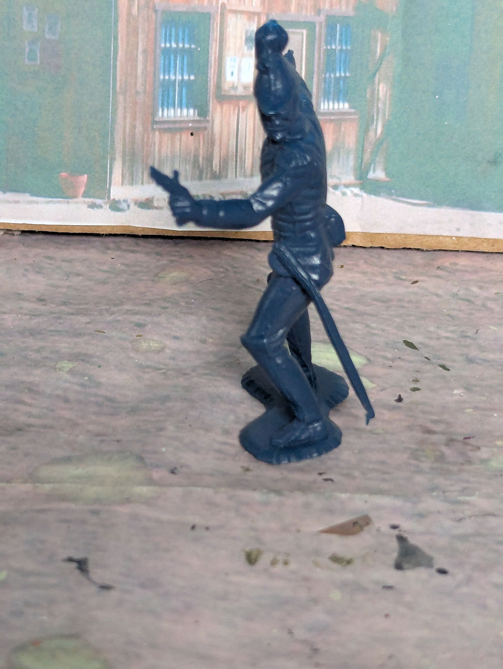 Thumbnail: Marx Wild West Characters 70mm Mexican Officer with Pistol