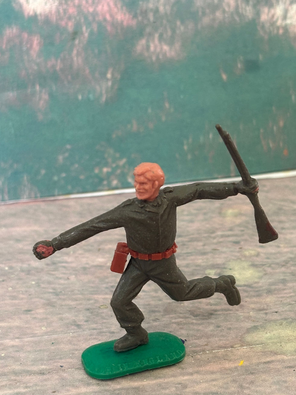Thumbnail: Timpo Toys Early Style Swoppet's  1/32 Plastic Figure British Infantry x6