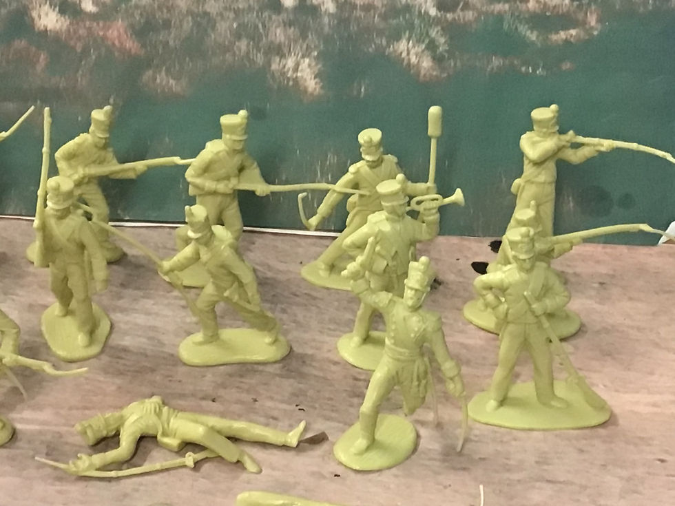 Thumbnail: CTS Plastic Figures 60mm Alamo Mexican Wars Mexican Infantry X20