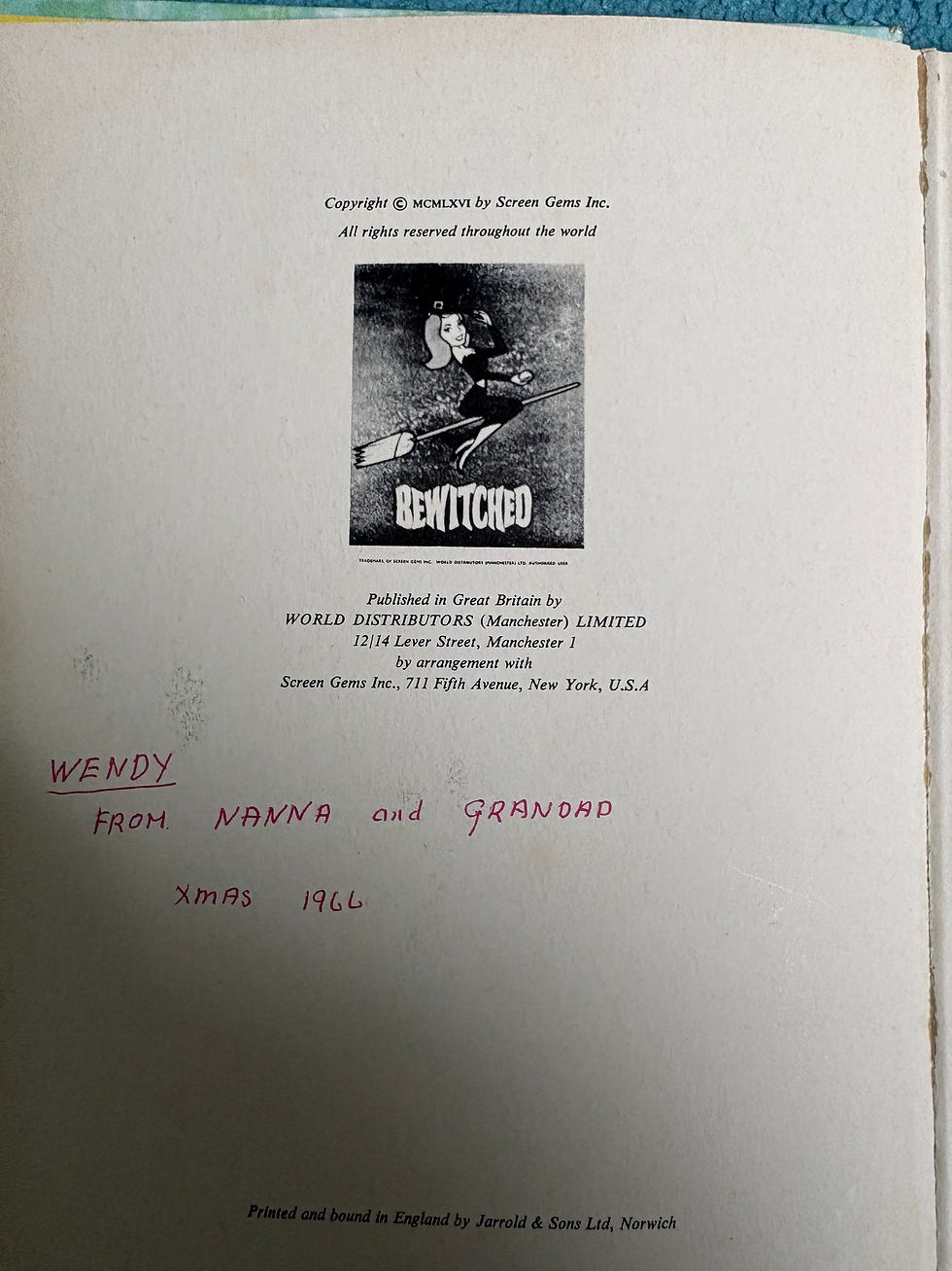 Thumbnail: BEWITCHED ANNUAL 1966