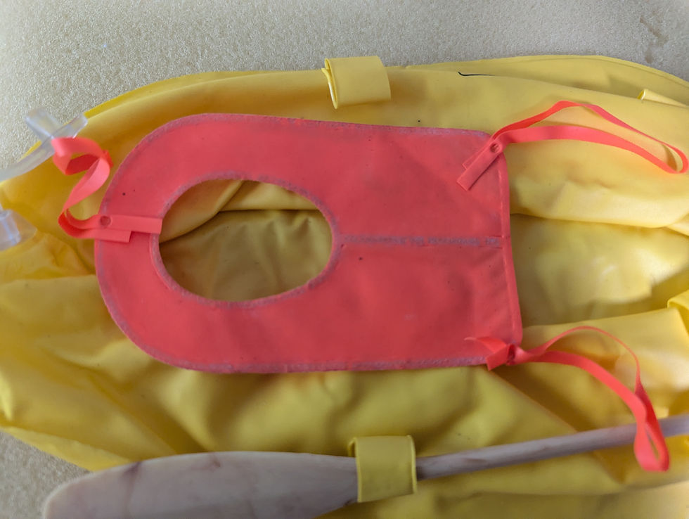 Thumbnail: Palitoy Action Man Life Raft Yellow  Various