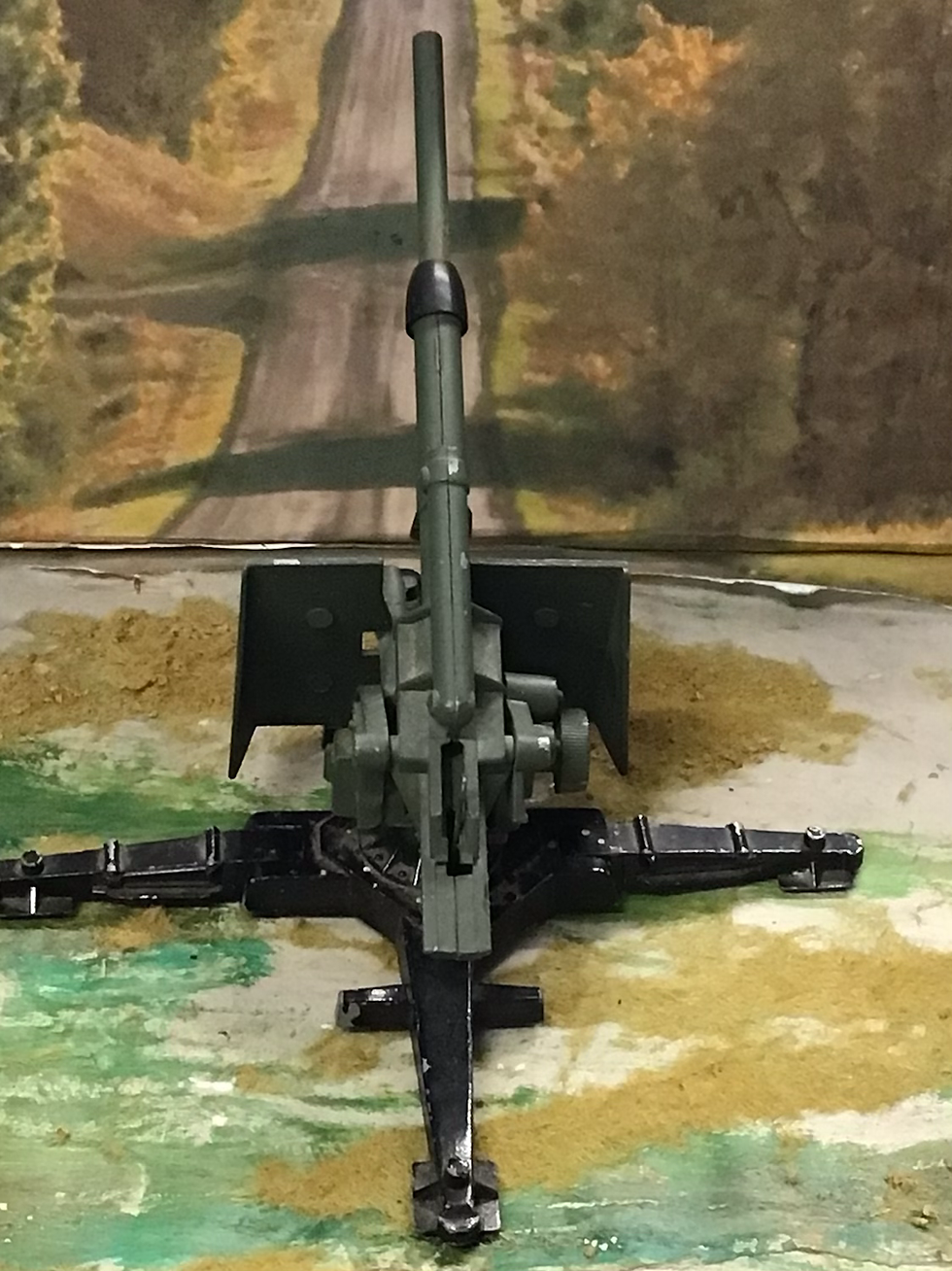 Thumbnail: DINKY TOYS  88mm GERMAN GUN (No 656)AND FOLDING BASE LEGS