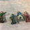 Thumbnail: Vintage W. Britains Lead Figures x 4 Cowboys Made in England