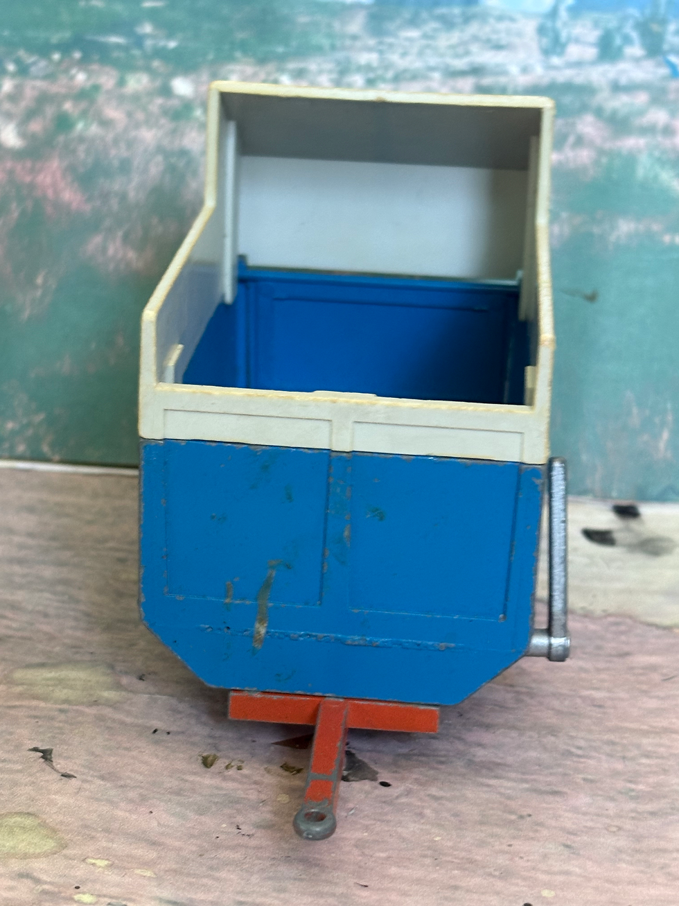 Thumbnail: Vintage Britain's Farm Toys No. 9566 High Sided Tipper Cart Trailer
