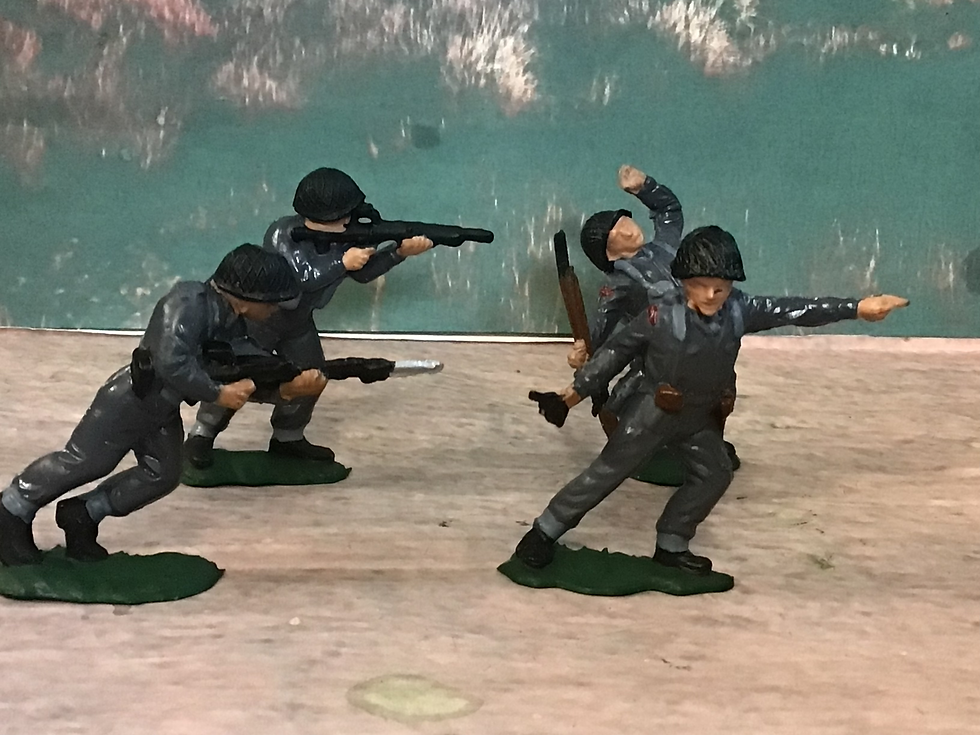 Thumbnail: DSG Britain's Copy British Infantry  x 4 Grey Uniform