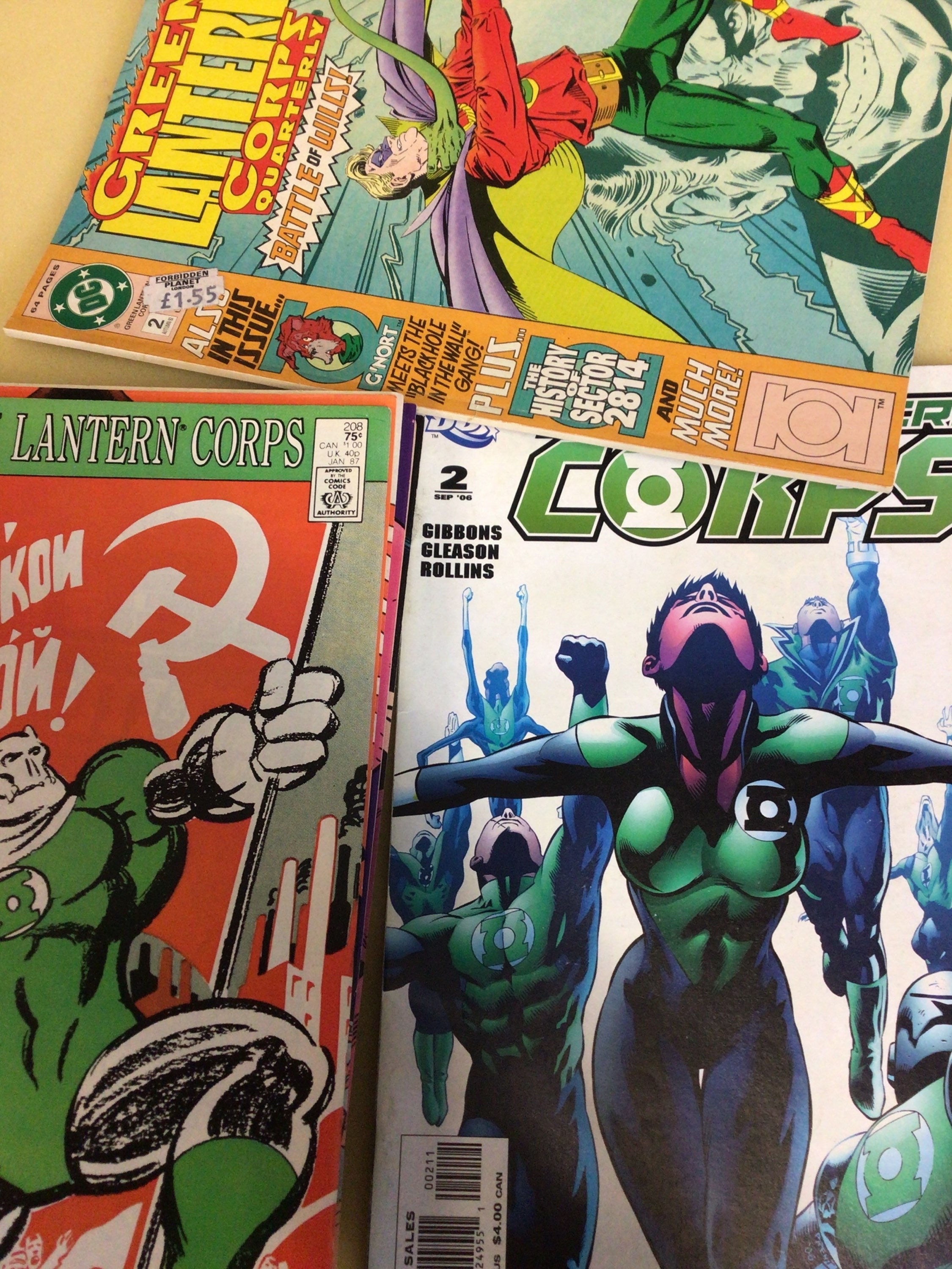 DC Comics Green Lantern Corps