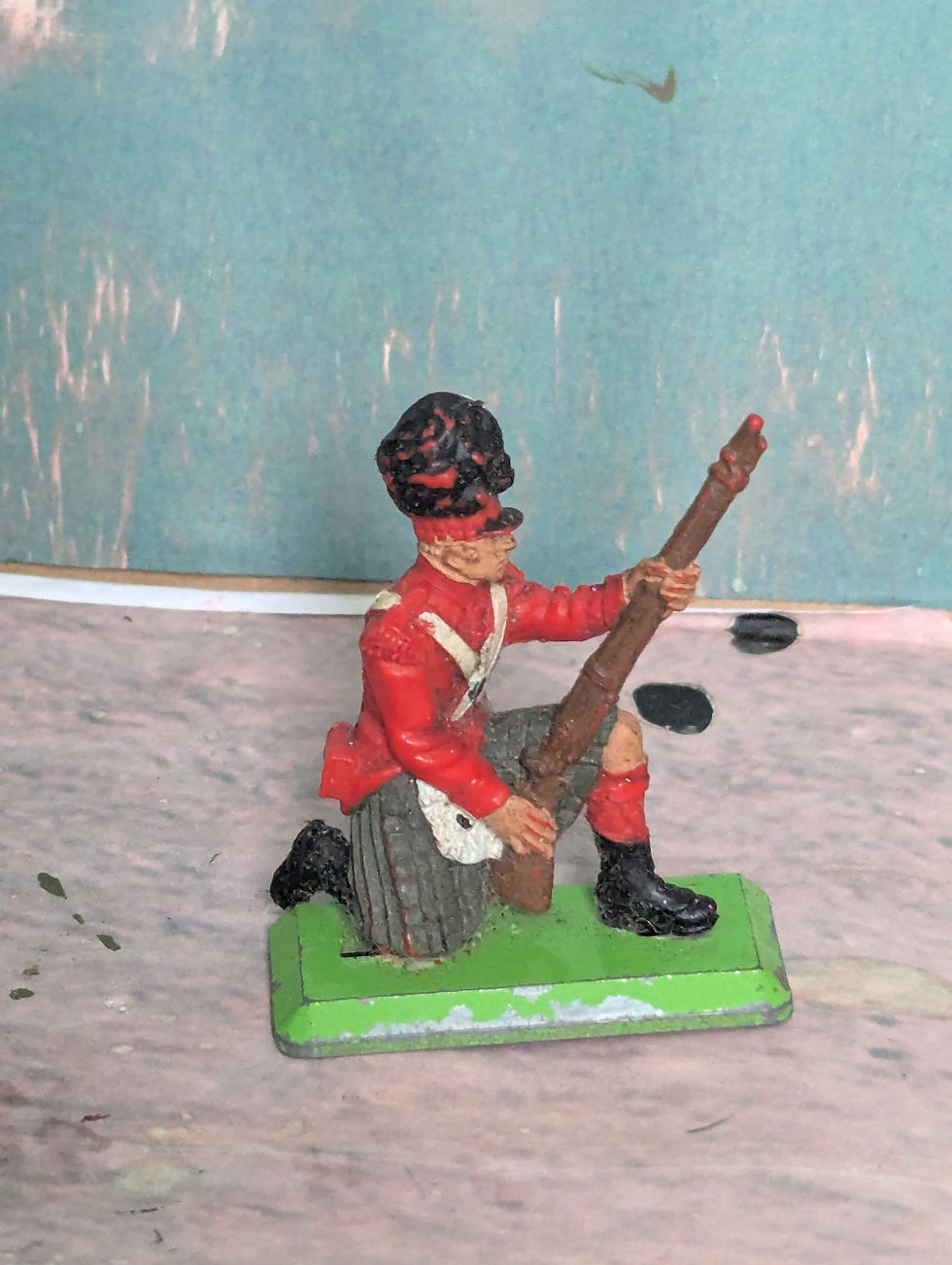 Thumbnail: Britain's Deetail Napoleonic British Infantry  Figures Full Set 6Pieces