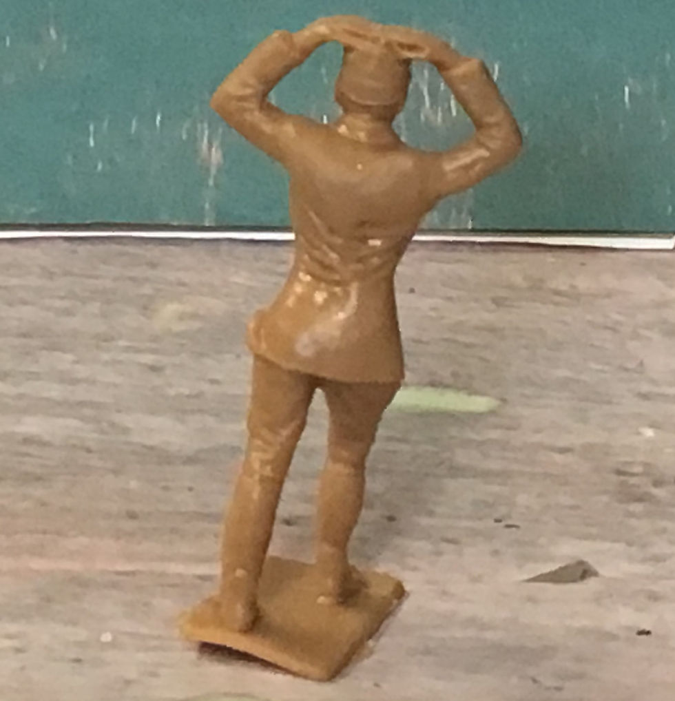 Thumbnail: Vintage Cherilea German Infantry With Hands on Head Individual Figures