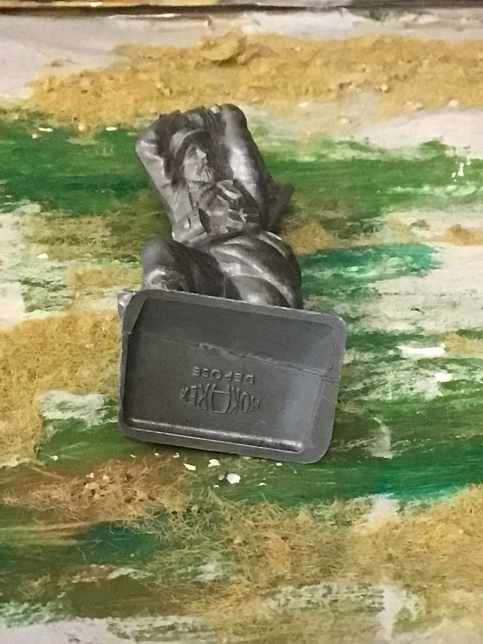 Thumbnail: Mokarex 60mm WW1 Standing Plastic French Figures Infantry Sapper 1914