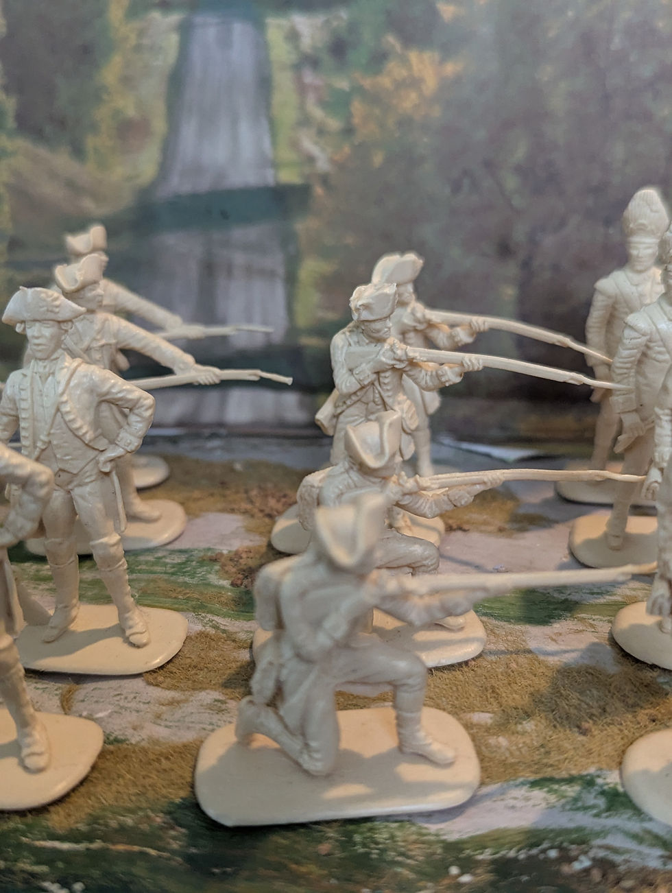Thumbnail: Accurate AWI British Infantry First Series 1/32 Plastic Figures