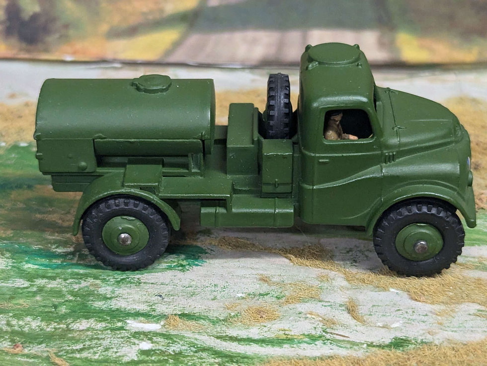Thumbnail: Vintage Dinky Toys 643 Austin Army Water Tanker with Driver. Boxed