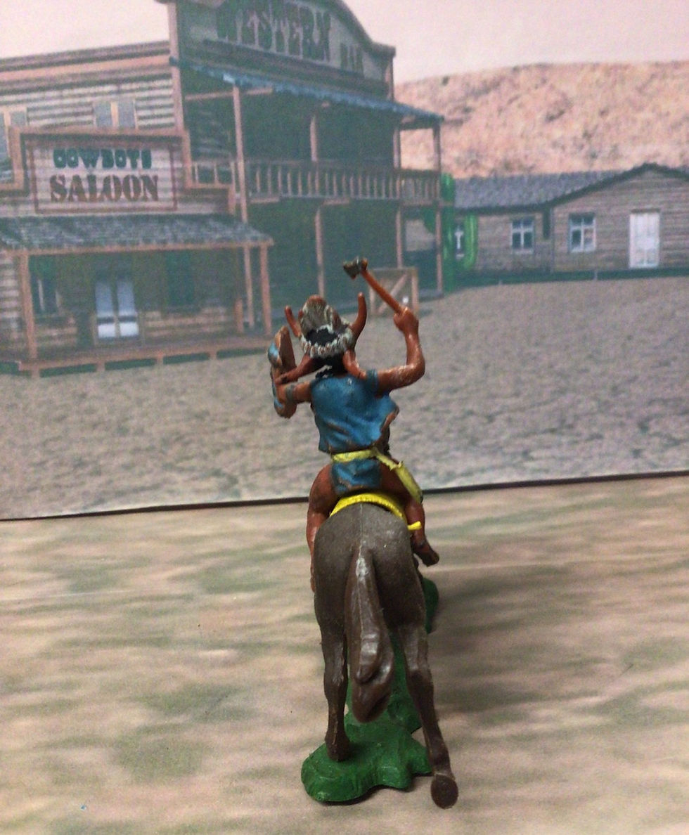 Thumbnail: Herald Figures H530 Medicine Man on Running Herald Horse