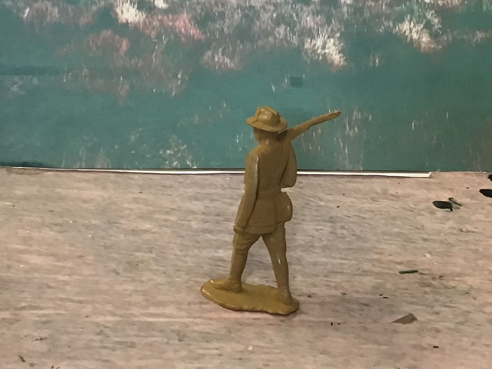 Thumbnail: Marx Rough Riders Marching With Rifle 60mm