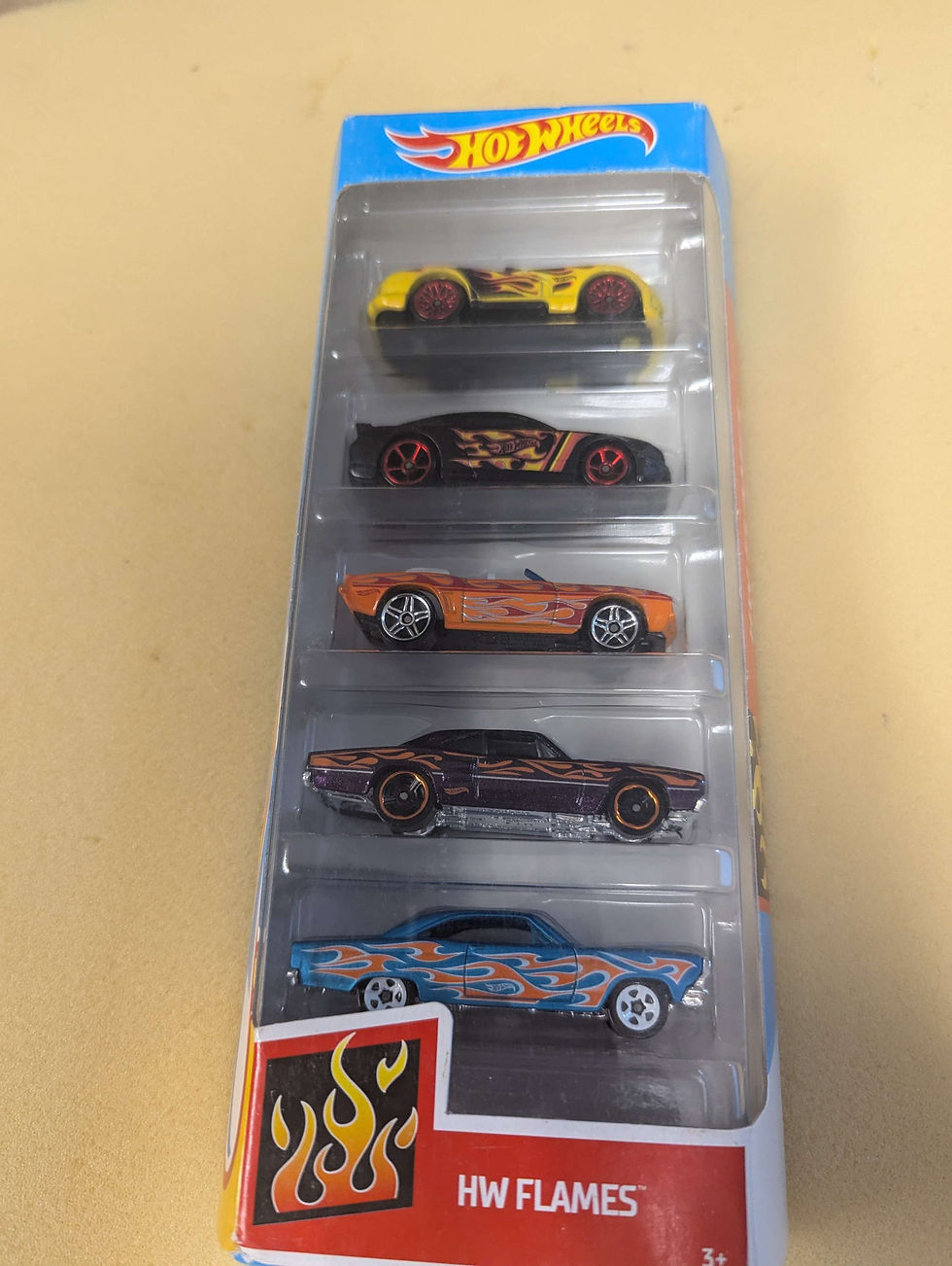 Thumbnail: Hot Wheel  5 pack diecast car  models 1/64 multipack