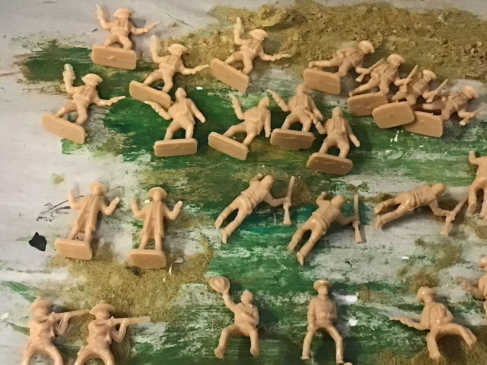 Thumbnail: Airfix 1/72 Wild West Cowboys -Full Set 01707 42 Pieces