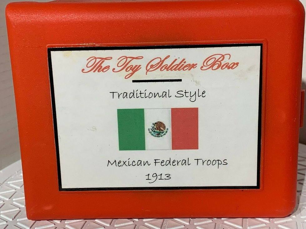 Thumbnail: 1/32 The Toy Soldier Box Mexican Federal Troops 1913 Traditional Style