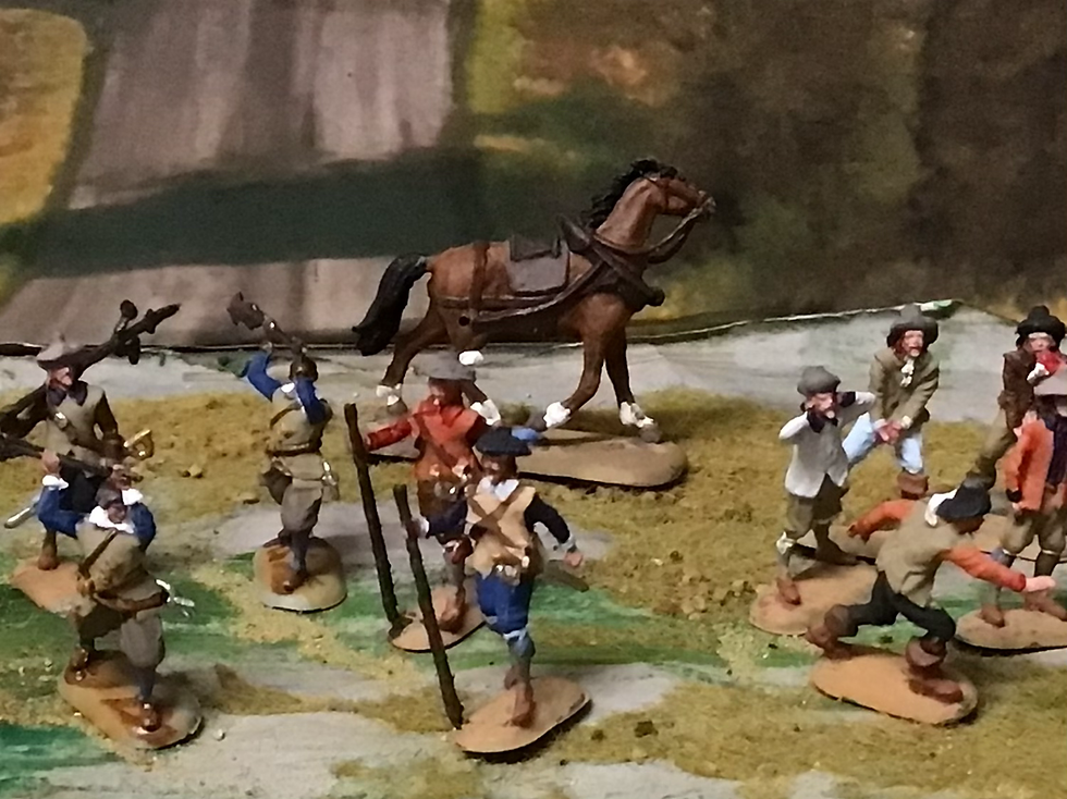 Thumbnail: ESCI English Civil War Foot Regiment Horse-Gun Crew- and Muskets 16 Figures