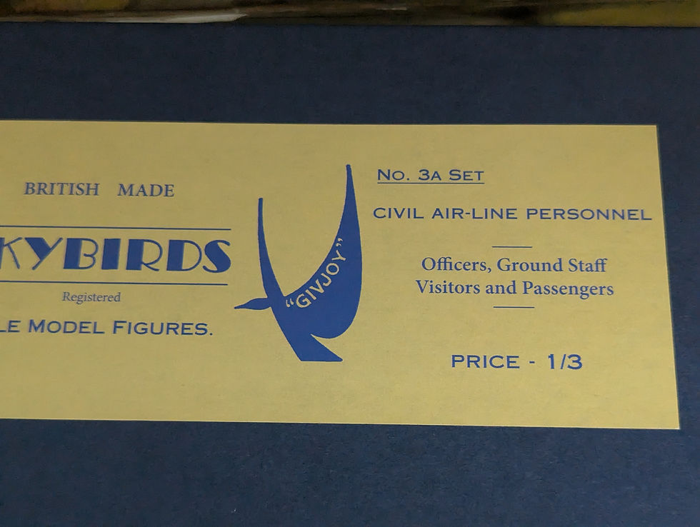 Thumbnail: Skybirds Military Figure Sets Metal Airline Personnel 1/72 Boxed Set3A