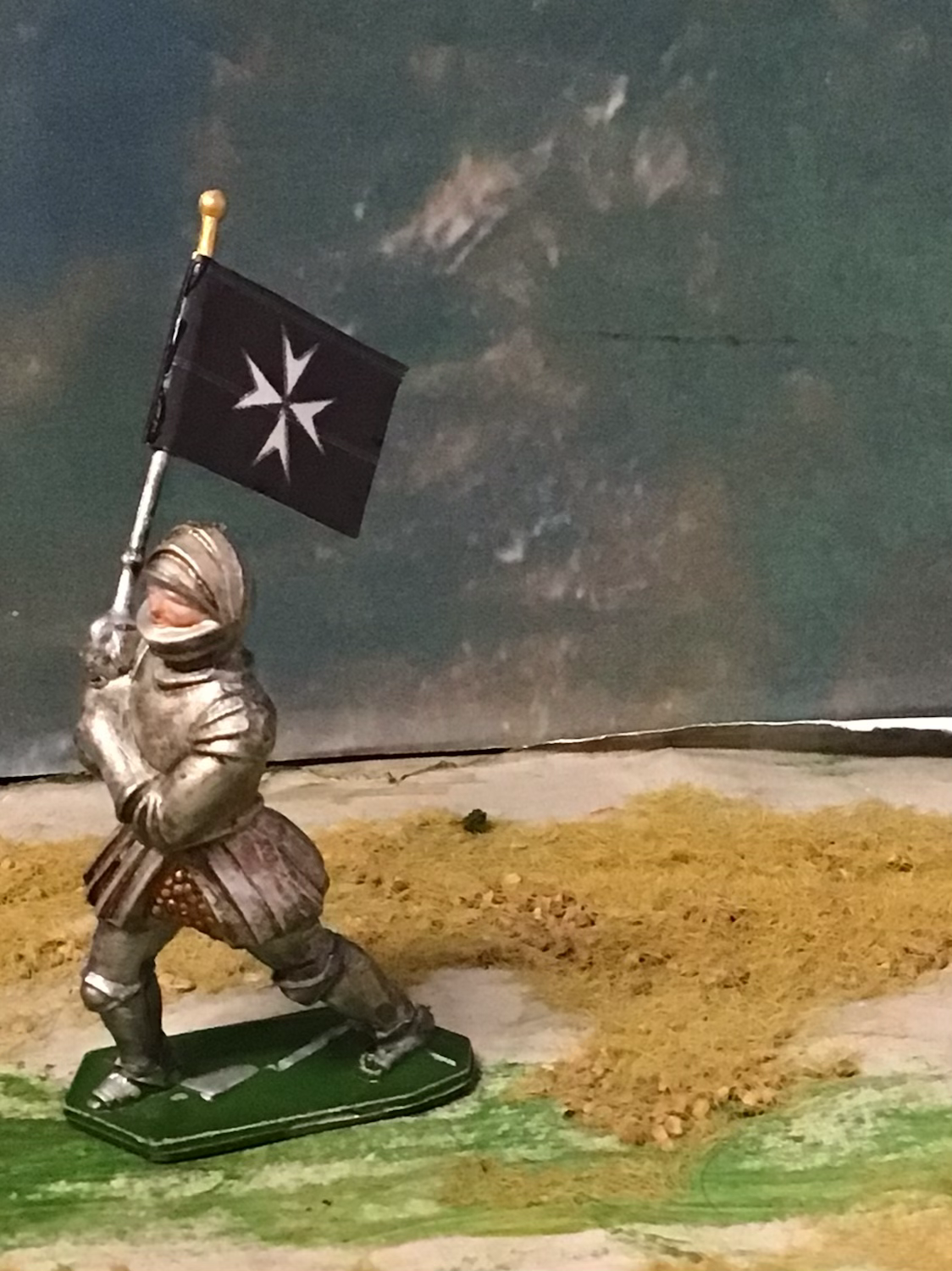 Lone Star Plastic Knight 6 with Standard 54mm