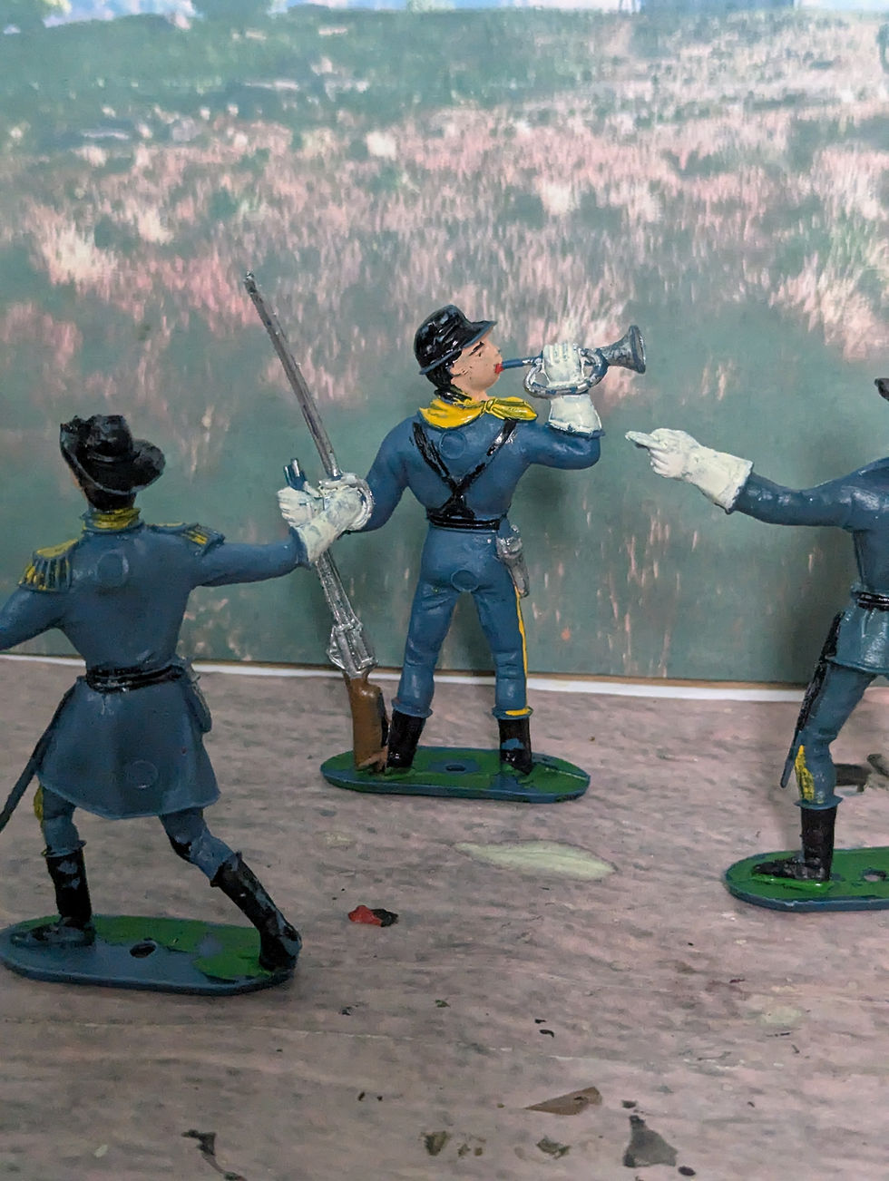 Thumbnail: Comansi Union Infantry Figures 70mm Plastic Figures