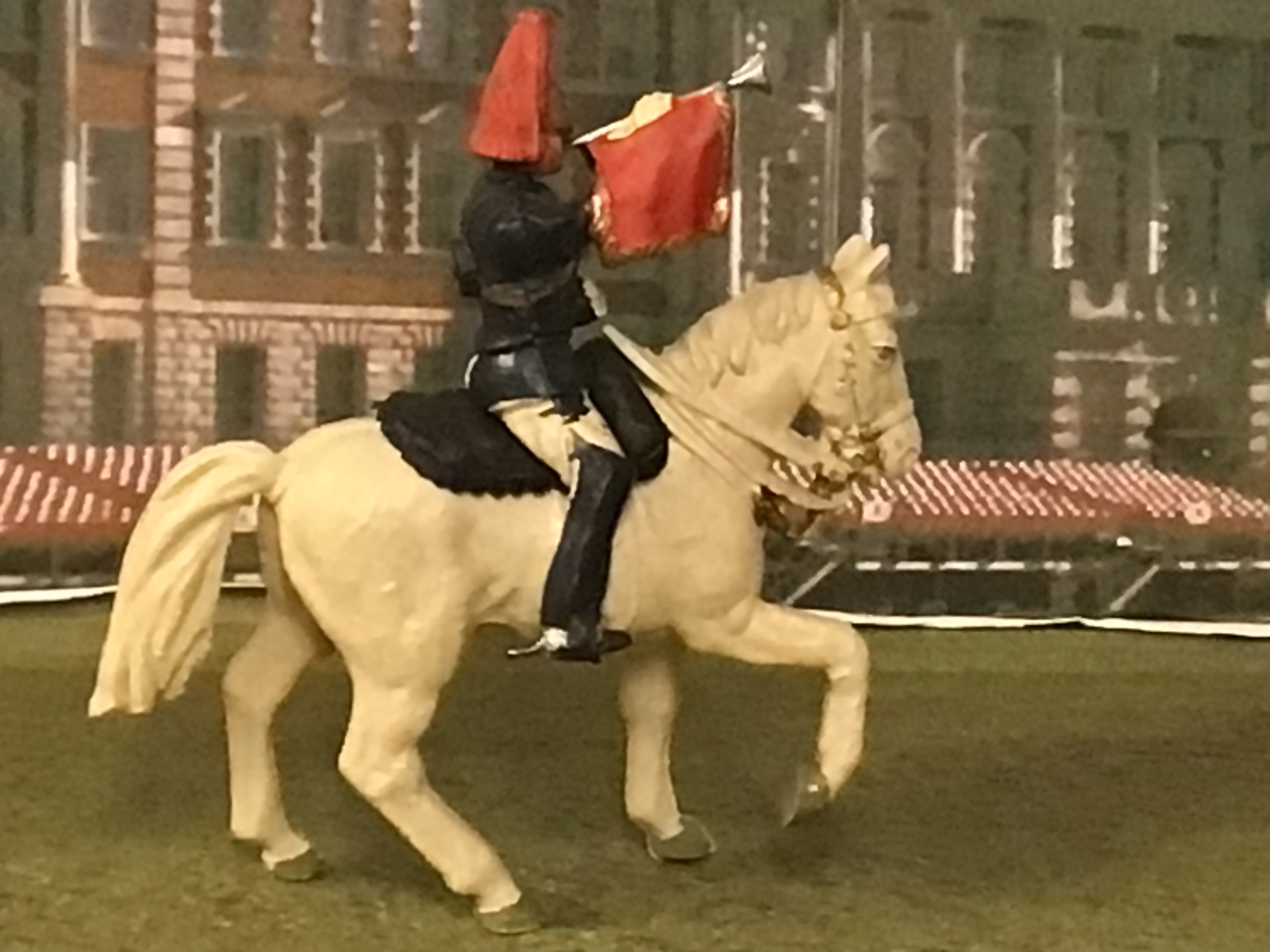Herald Figures H17T Mounted Blues and Royals Trooper with Trumpet