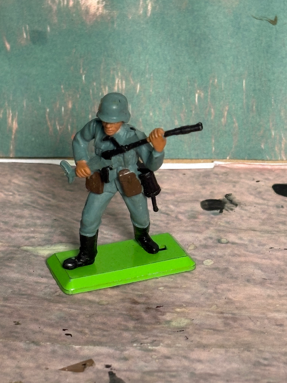 Thumbnail: Britain's Deetail German Infantry Series 2 6 Figures Made in England