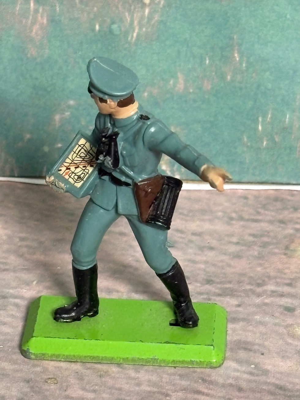 Thumbnail: Vintage Britains Deetail German Infantry Various Figures