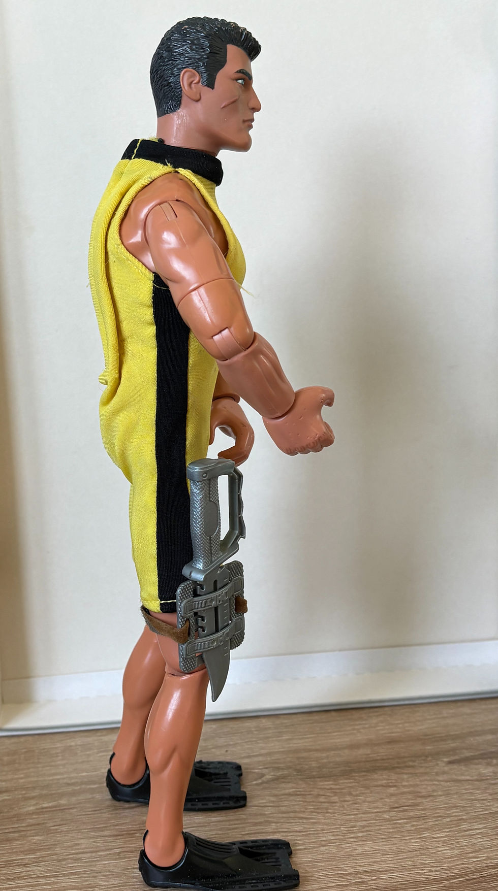 Thumbnail: Vintage Hasbro Action Scuba Diver with Flipper Feet